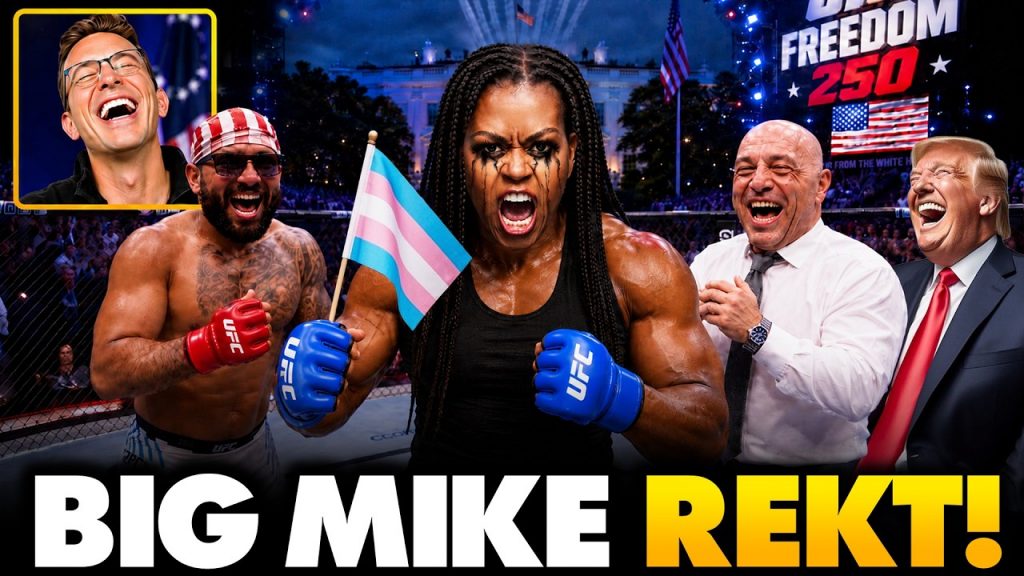 UFC Champion Calls Michelle Obama a MAN in Victory Speech at White House, Trump’s Reaction is Pure…🔥