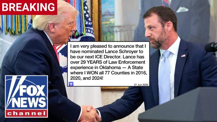 BREAKING: Trump to nominate ICE director