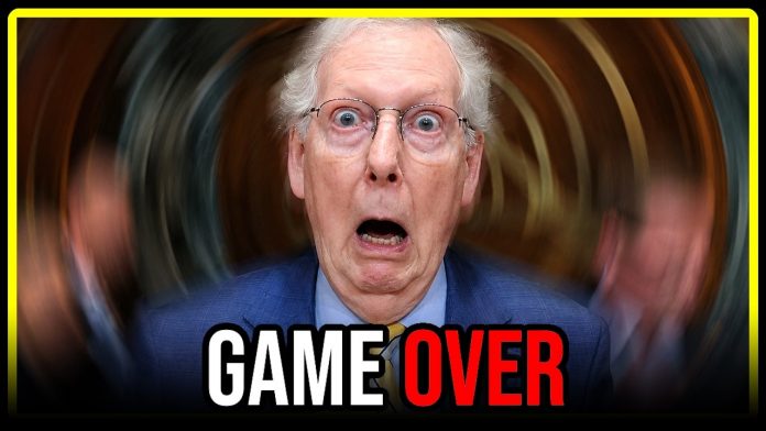 This is THE END of Mitch McConnell...
