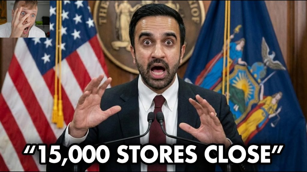 Mamdani Thought “FREE FOOD” Would Work… Until 15,000 Stores ABANDONED NYC