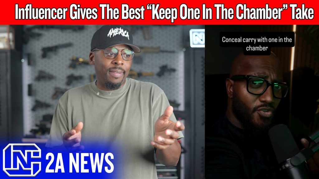 Influencer Gives The Best “One In The Chamber” Take I’ve Heard Influencer Gives The Best “One In The Chamber” Take I’ve Heard