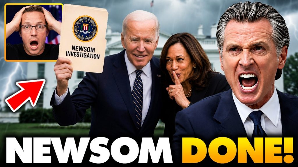 IT’S OVER: Gavin Newsom Staff Wore an FBI WIRE to Record His CRIMES, Investigation BLOWN Wide Open…
