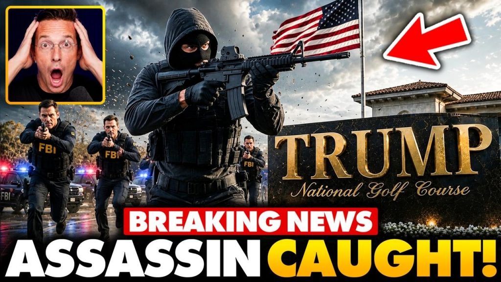 🚨Gunman STORMS Trump Speech With Body Armor, Illegal Gun, Radio Jammer! New Assassin Trump Reaction…