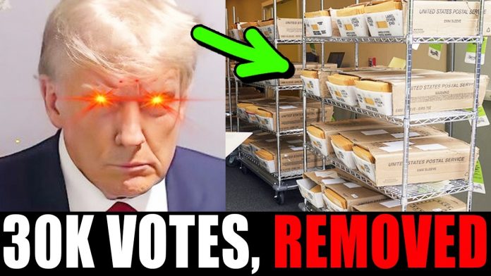 30,000 BALLOTS, GONE.
