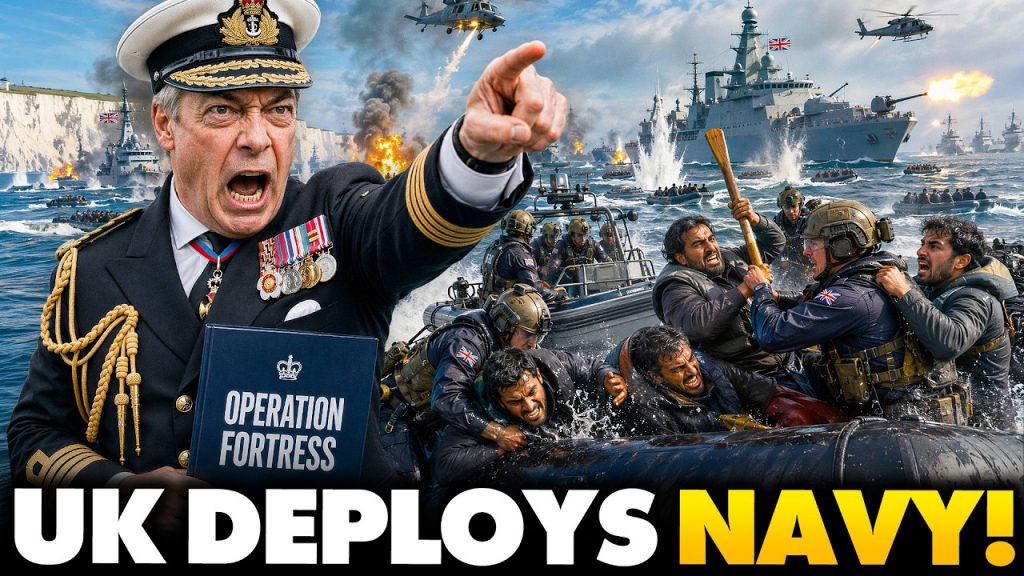 U.K. Leader Announces Full Militarization of English Channel By Royal Navy to END Muslim Invasion…🇬🇧