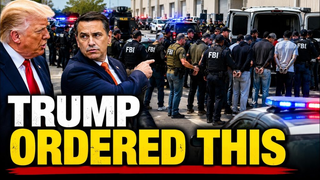 YES! Trump Sends Agents to Arrest Massive Fraud Ring YES! Trump Sends Agents to Arrest Massive Fraud Ring