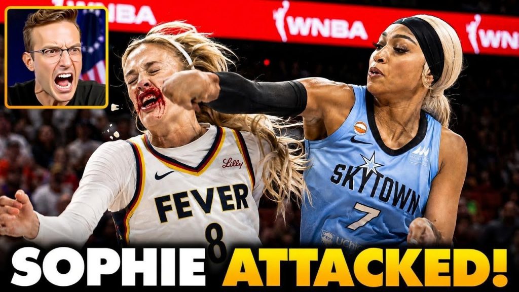 MAGA Barbie Sophie Cunningham ATTACKED, Left BLOODY by WNBA Hoodrat Assault: ‘White Privilege!’