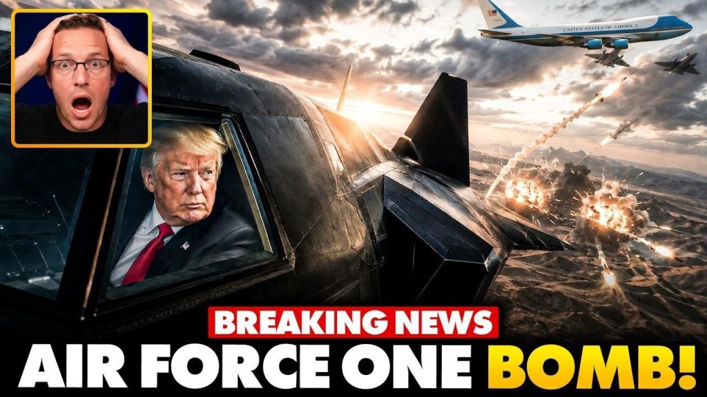 🚨Trump Forced To EVACUATE On Secret Military Jet After Assassination Plot to BLOW-UP Air Force One…