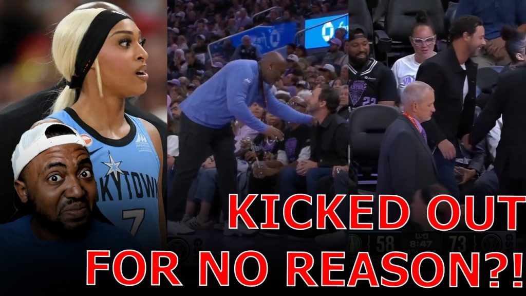 White WNBA Fan EJECTED From Game After Ghetto Player LOSES HER MIND With FALSE Harassment Claim!