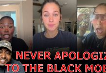 Liberal White Woman Gives GROVELING APOLOGY To RAGING Pro Black Mob After Asking THIS Question! Liberal White Woman Gives GROVELING APOLOGY To RAGING Pro Black Mob After Asking THIS Question!