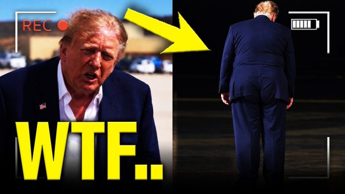Trump CAN'T KEEP IT UP…